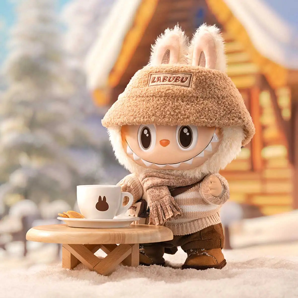 Labubu Dress be latte