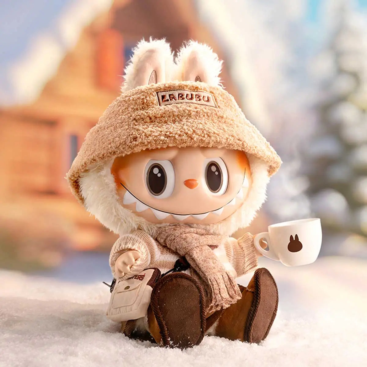Labubu Dress be latte