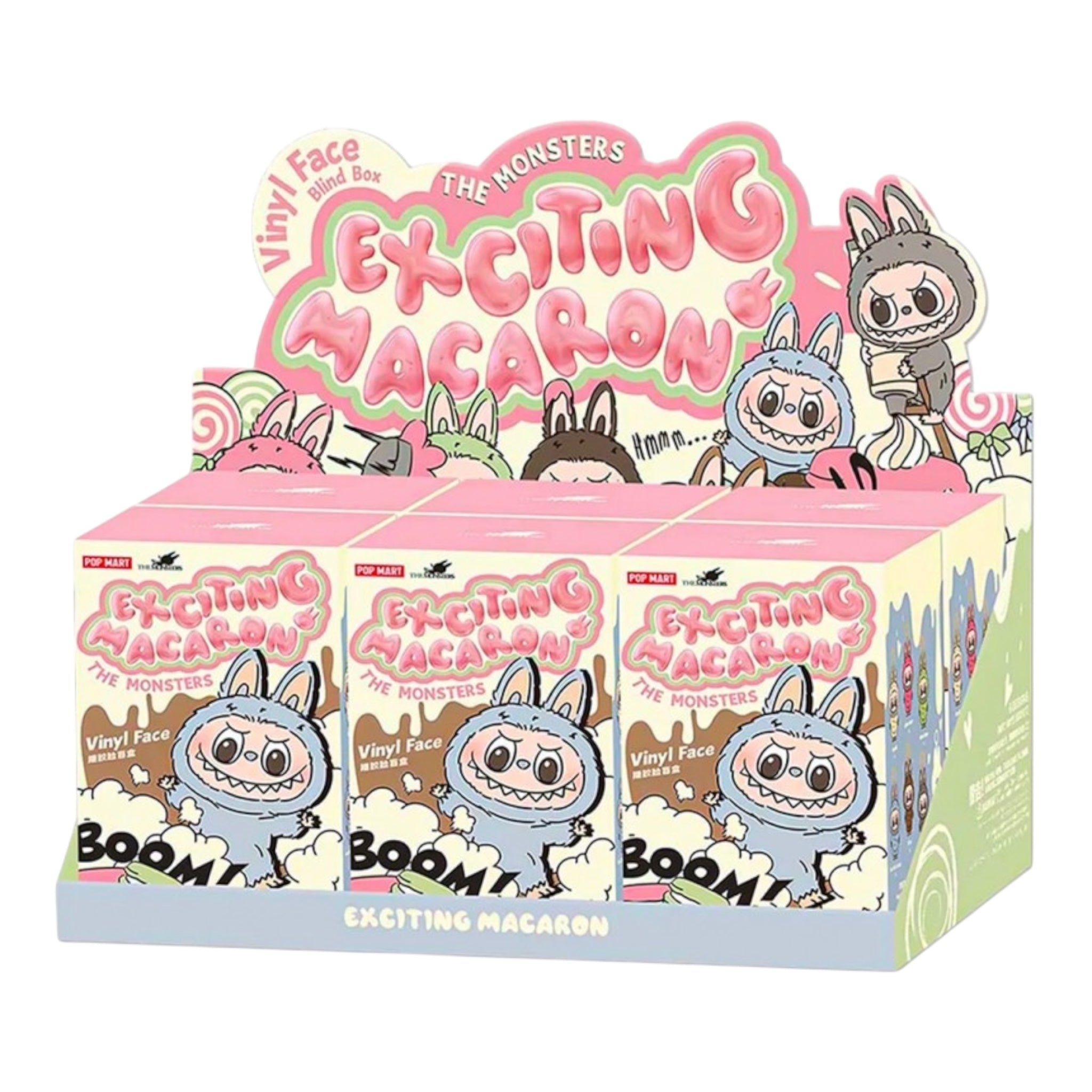 Pack x6 Labubu Exciting Macaron